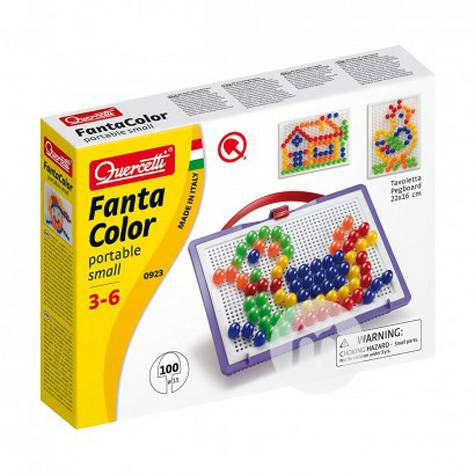 mainan puzzle kuku jamur anak-anak Italia Quercetti versi 0923 di luar...