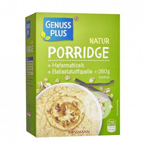 GENUSS PLUS GENUSS PLUS Oatmeal Edisi Luar Negeri