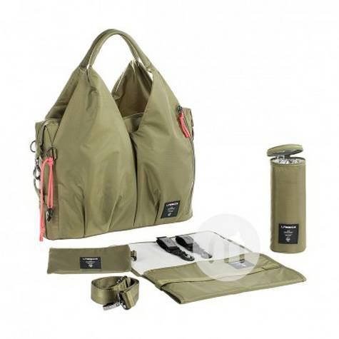 Lassig Jerman Lassig kapasitas besar mode tas bahu warna solid versi M...