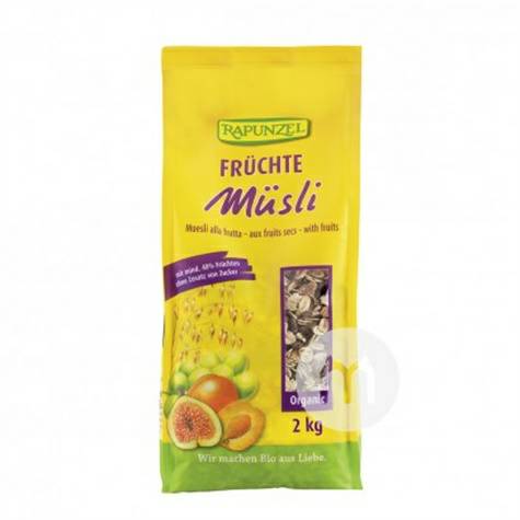 RAPUNZEL Oatmeal Sereal Buah Jerman Versi Luar Negeri