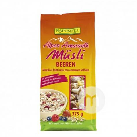 RAPUNZEL Jerman Alpine Amaranth Berry Oatmeal Versi Luar Negeri