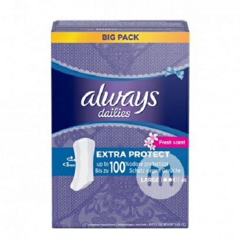 Sanitary Pad harian seri Jerman seri 2.5 tetes 48 buah * 2 versi luar ...