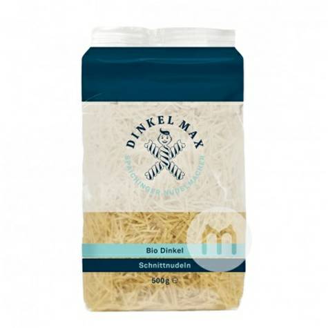 Dinkel Max Jerman Dinkel Max Spaghetti Organik Bihun Pendek Versi Luar...