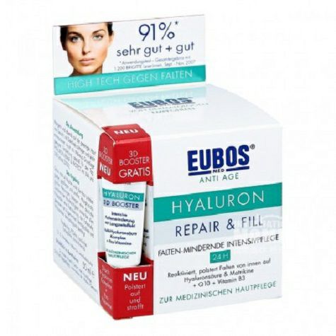 EUBOS Jerman anti-aging perbaikan asam hyaluronic mengisi krim versi l...
