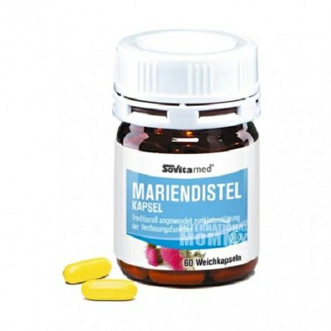 Sovita German Content High Milk Thistle Capsule Versi Luar Negeri