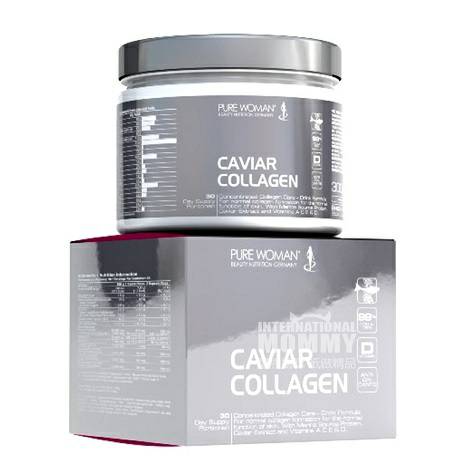 HECH German PURE WOMAN Caviar Collagen Powder Edisi Luar Negeri
