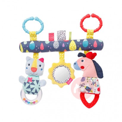 FEHN Boneka dekorasi bubut multi fungsi kucing dan kuda poni asli loka...