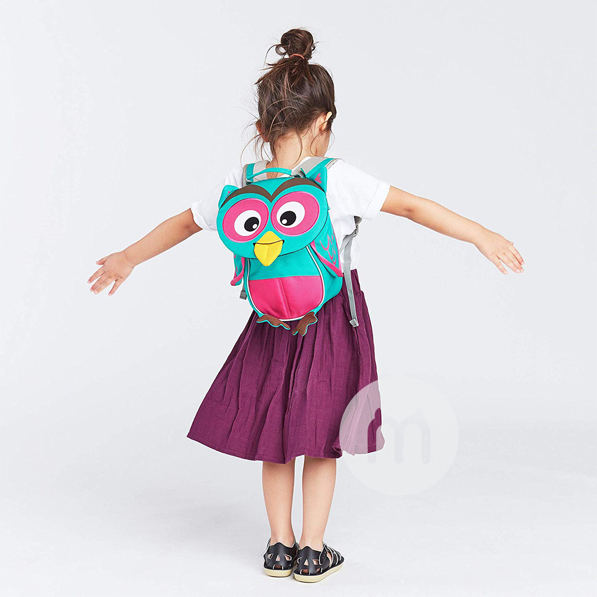 AffenzahnドイツAffenzahnかわいい動物緑松石フクロウ幼...