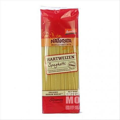 NATURATAドイツNATURATA有機硬質小麦麺500 g