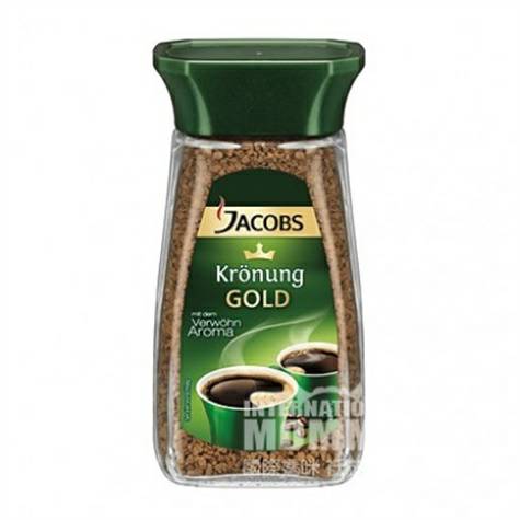 JACOBSドイツヤコブスクラウンゴールドインスタントブラックコーヒー...