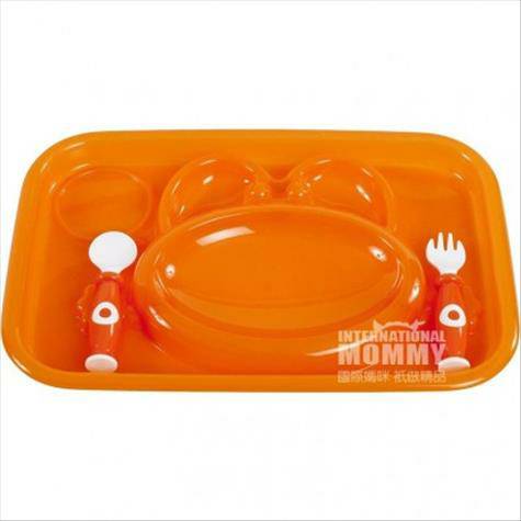 biecoドイツbieco赤ちゃん食器皿一体式仕切り皿