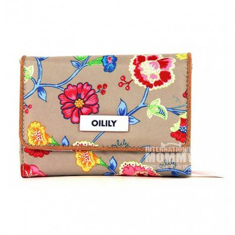 OILILYオランダ愛麗麗経典常春藤短款財布