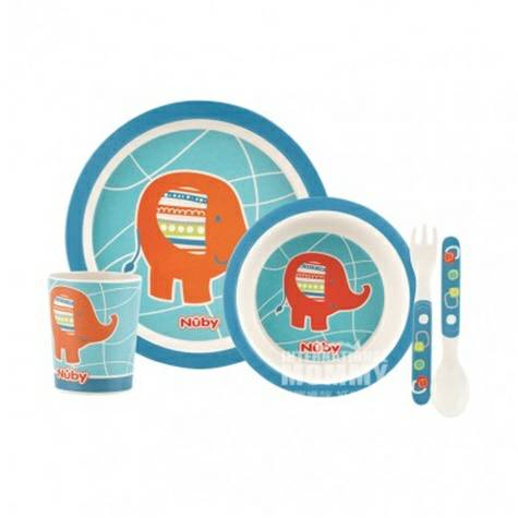 Nubyアメリカヌーピーベビー可愛い食器5点セット