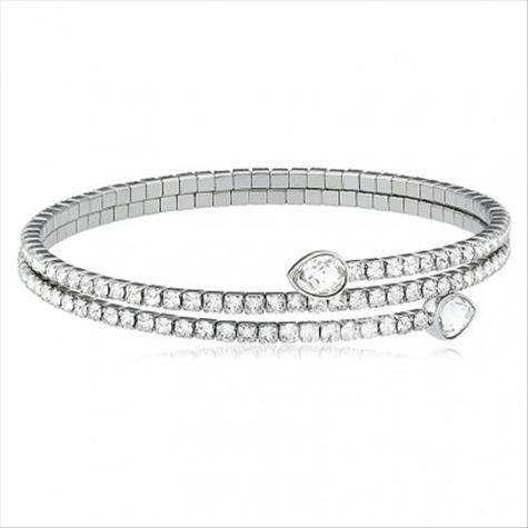 SWAROVSKIオーストリアシュワロフスキー白金色多層コーティング水...
