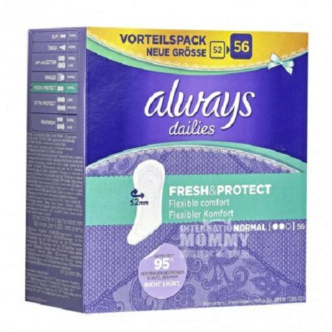 Alwaysドイツオービスdailiesシリーズ日用衛生マット2滴水5...
