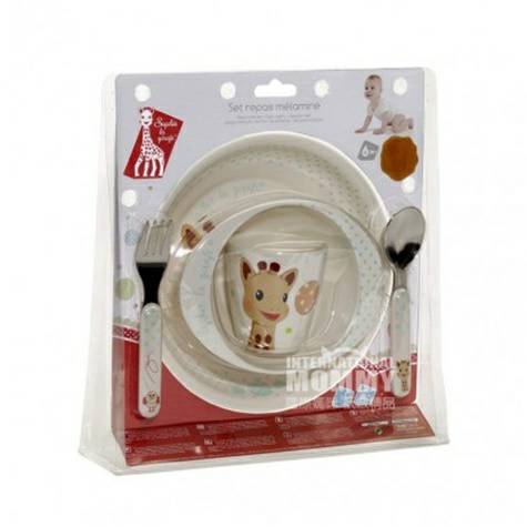 Vulli Sophieフランスソフィー小鹿ベビー食器5セット