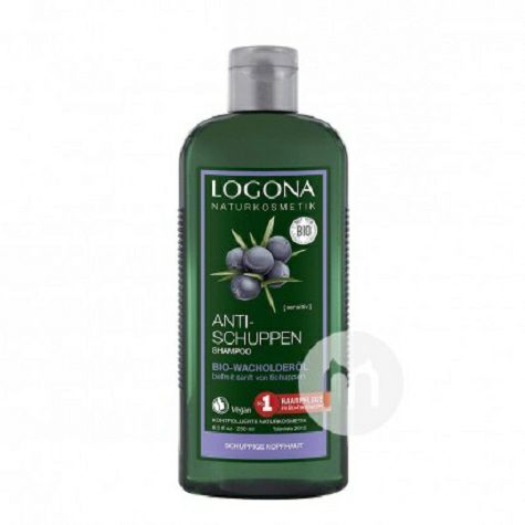 LOGONAドイツログナオーガニック杜松油緩頭皮シャンプー250 ml