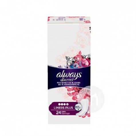 Alwaysドイツオービスdiscreetシリーズ翼なし衛生マット4滴...