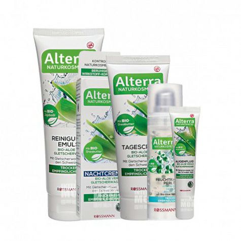 【5点入り】AlterraドイツAlterraアロエと氷河水クレンジン...