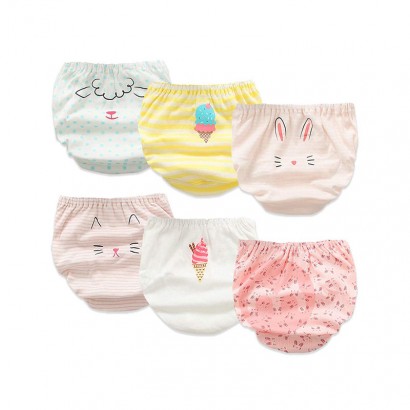Comfort U日本ガールズパンツ6枚入り