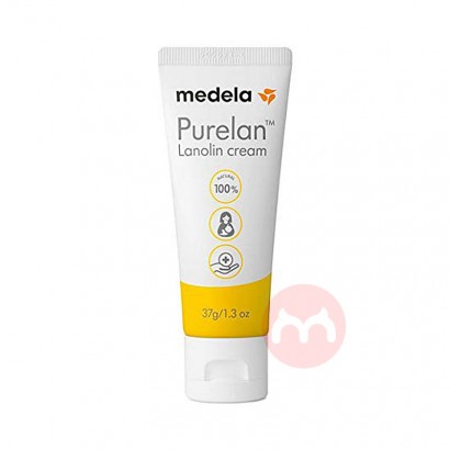 Medelaドイツ美徳楽羊毛脂乳頭保護クリーム37 g