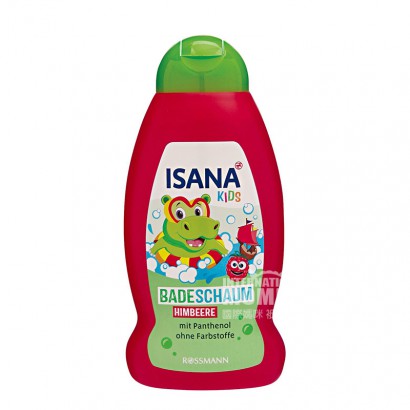 ISANA 어린이라즈베리과일향기버블샤워젤해외판