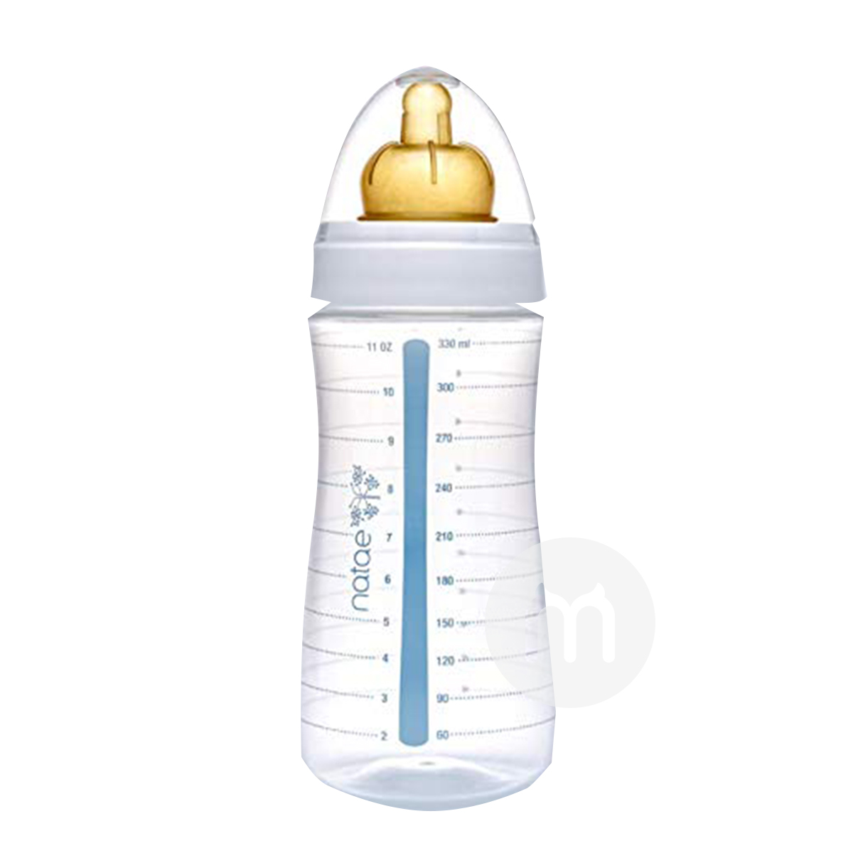 Natae 프랑스광구고무젖꼭지 PP 우유병 330ml 18 개월...