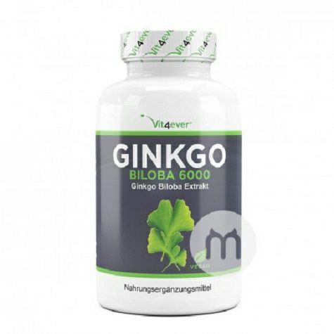 Vit4ever 독일은행나무추출물 6000mg 해외버전