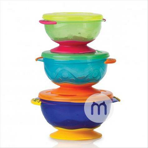 Nuby 미국아기빨판,사발,스리피스세트