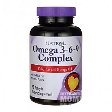 NATROL 미국레몬맛생선기름 369 캡슐 90 캡슐해외버전