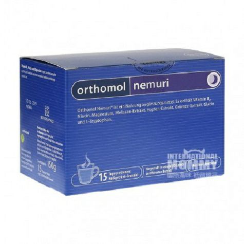 Orthomol 독일멜라토닌과립 15 봉지해외버전을도와줍니다