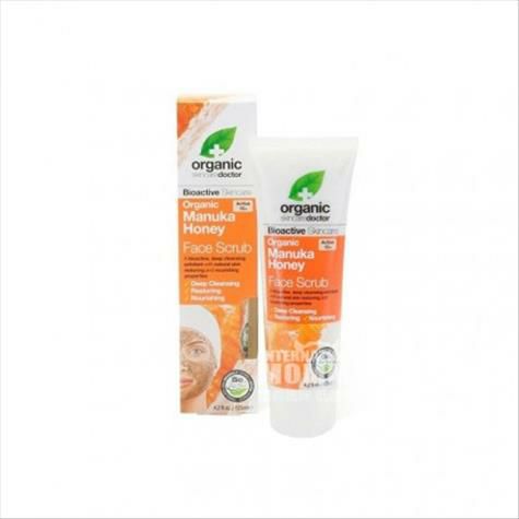 Dr.organic 브리티시허니페이셜스크럽해외판