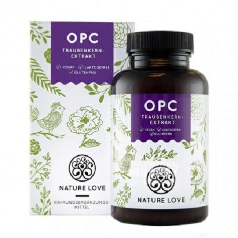 NATURE LOVE 독일 OPC 포도씨추출물캡슐항산화해외판