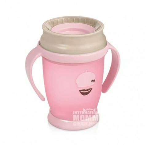 Lovi 폴란드인아기수염입술 360 °밀봉된학습음료컵 250ml...