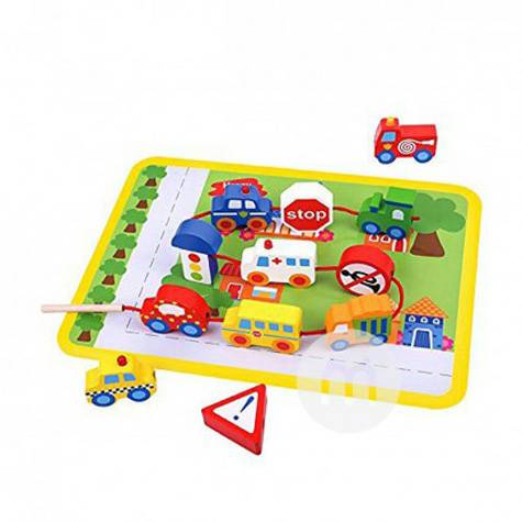 Tooky Toy 독일퍼즐파란색장난감해외버전