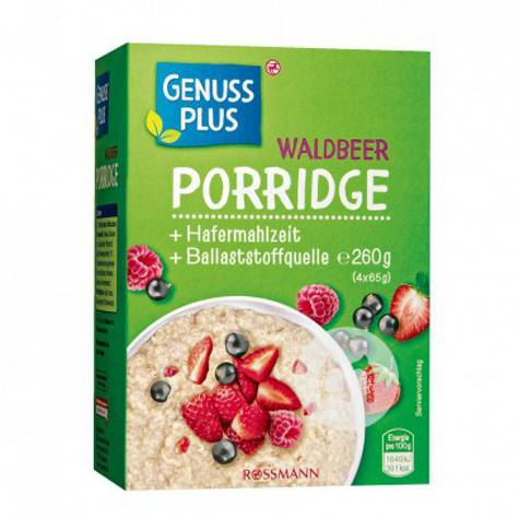 GENUSS PLUS 독일포레스트베리오트밀해외판
