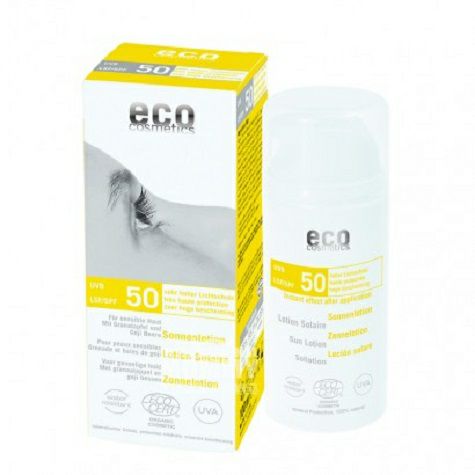 ECO 독일화장품유기농천연석류구기자선스크린우유 SPF50 해외버...