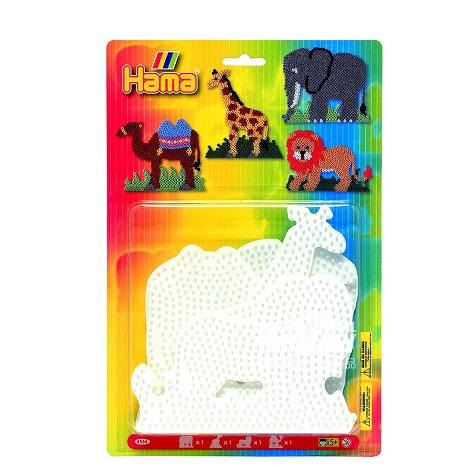 Hama 독일구슬치기공구템플릿 (코끼리,기린,사자,낙타) 해외버...